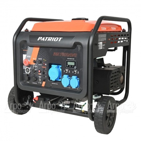 Бензогенератор инверторный Patriot iGN 7500 AWS 7.2 кВт в Москве