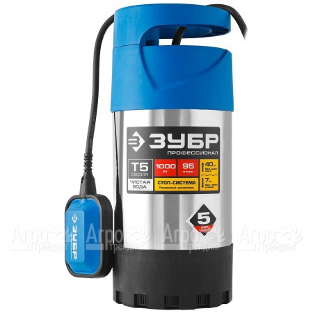 Дренажный насос Зубр НПЧ-Т5-1000-С  в Москве