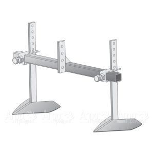 Плоскорез двухрядный без сцепки для мотоблоков Целина  в Москве