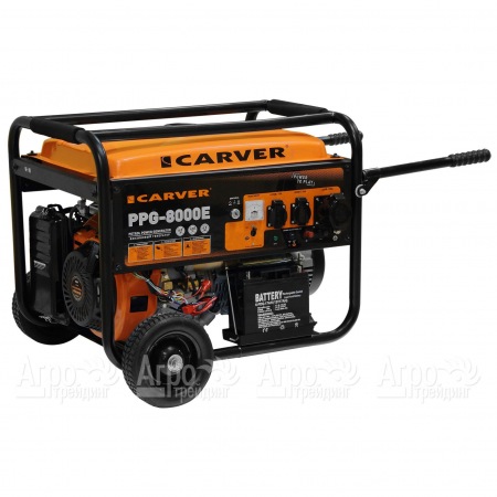 Бензогенератор Carver PPG-8000E 6 кВт в Москве