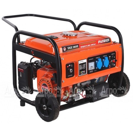 Бензогенератор Patriot SRGE 3800E 2.8 кВт  в Москве