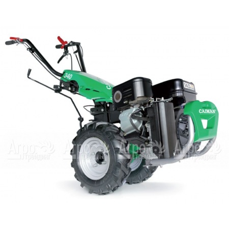 Мотоблок Caiman 340 с пневмоколесами 5x10, тормозами и дифференциалом многофункциональный  в Москве