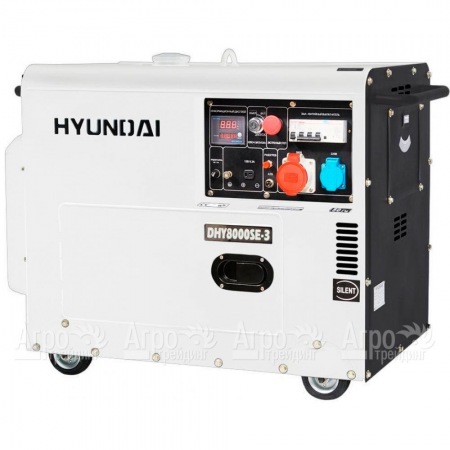 Дизельгенератор Hyundai DHY 8000SE-3 5,5 кВт в Москве