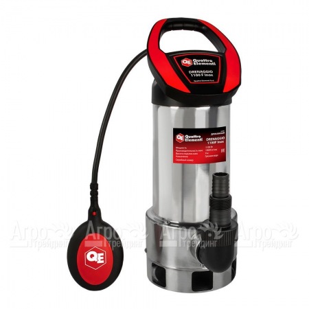 Дренажный насос Quattro Elementi Drenaggio 1100 F Inox  в Москве