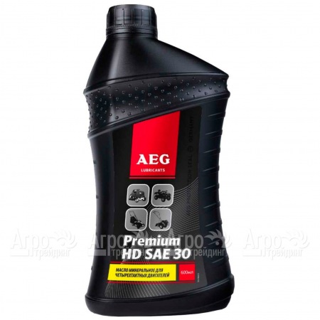 Масло AEG Premium HD SAE 30 API SJ/CF 0.6 л для 4-х тактных двигателей в Москве