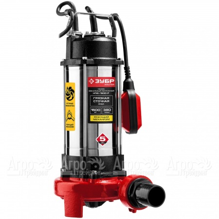Фекальный насос Зубр НПФ-1500-Р в Москве