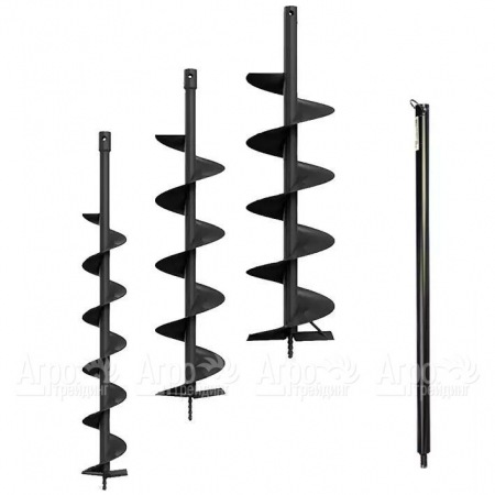 Набор 3 шнека + удлинитель HT-MBSBSET4 для мотобура Haitec в Москве