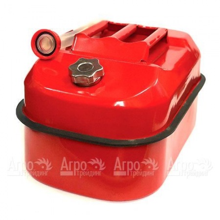 Канистра горизонтальная Звезда 20 л с заливным устройством (металл 0.6 мм)  в Москве