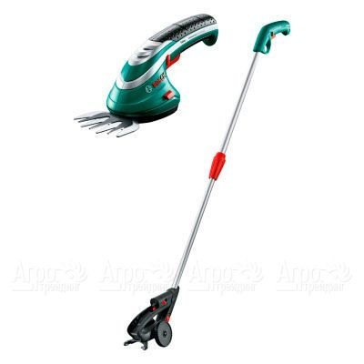 Ножницы аккумуляторные Bosch ISIO 3 для травы + штанга в Москве