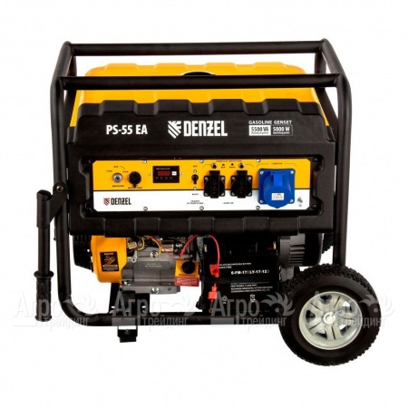 Бензогенератор Denzel PS-55 EA 5 кВт в Москве
