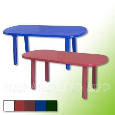 Пластиковый стол овальный  в Москве