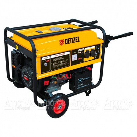 Бензогенератор Denzel GE 4500Е 4 кВт  в Москве