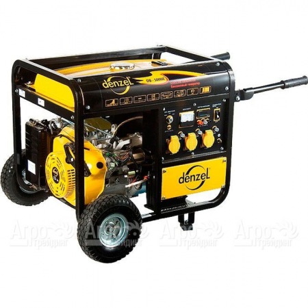 Бензогенератор Denzel DB6000Е 5 кВт  в Москве