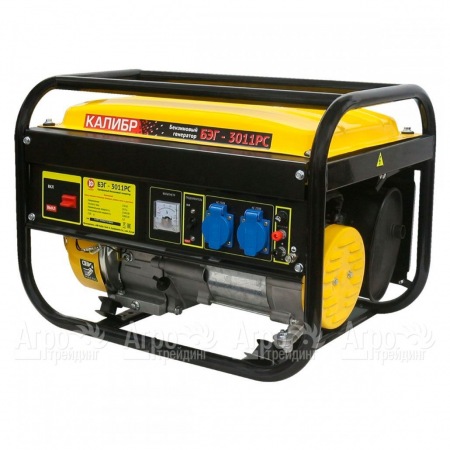 Бензогенератор Калибр БЭГ-3011РС 2.5 кВт в Москве