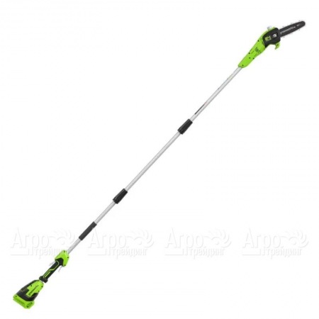 Высоторез аккумуляторный GreenWorks G24PS201 (без аккумулятора и зарядного устройства) в Москве