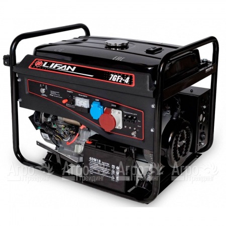 Бензогенератор Lifan 7 GF2-4 7 кВт  в Москве