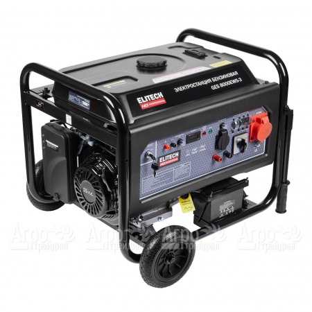 Бензогенератор Elitech GES 8000EWS-3 6 кВт  в Москве