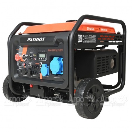 Инверторный бензогенератор Patriot iGN 5500AWS 5 кВт в Москве