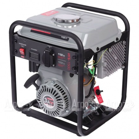 Бензиновый генератор инверторный Победа ИГБ 1500 1 кВт  в Москве
