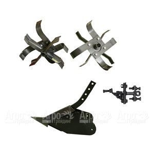 Комплект навесного оборудования EFCO MZ2100 (грунтозацепы,окучник,плуг,картофелевыкапыватель,сцепка) в Москве