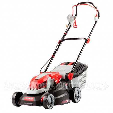 Газонокосилка электрическая Зубр ЗГКЭ-34-1100 в Москве