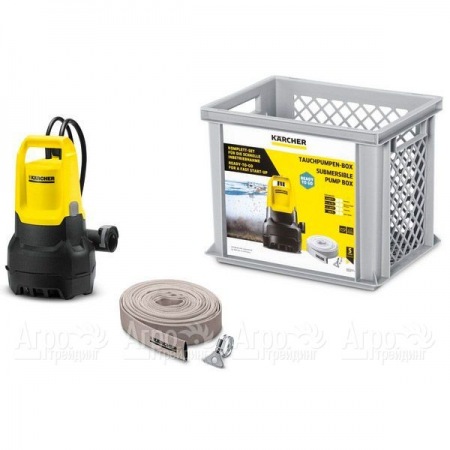 Погружной дренажный насос Karcher SP 5 Dirt, комплект в Москве