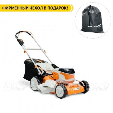 Газонокосилка аккумуляторная Villartec MA4046 SET AM408 + AC402 в Москве