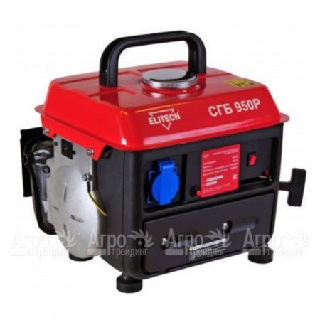 Бензогенератор Elitech СГБ 950Р 0.65 кВт в Москве