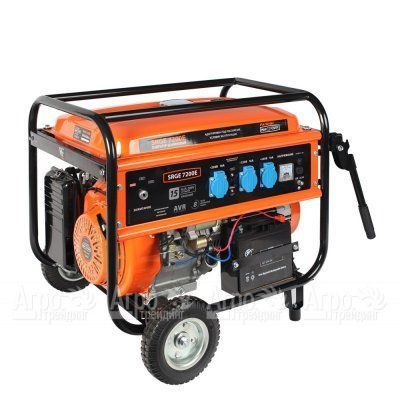 Бензогенератор Patriot Max Power SRGE-7200E 6 кВт   в Москве