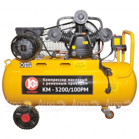 Компрессор масляный Калибр Мастер КМ-3200/100РМ в Москве