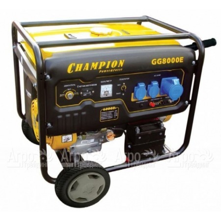 Бензогенератор Champion GG8000E 6 кВт  в Москве