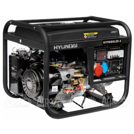 Бензогенератор Hyundai HY 9000LER-3 6 кВт  в Москве