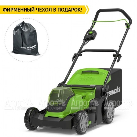Газонокосилка аккумуляторная GreenWorks G24X2LM41K2x  в Москве