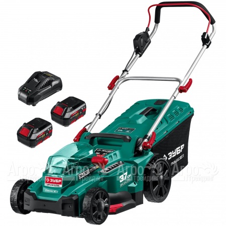 Газонокосилка аккумуляторная Зубр ГКЛ-3736-42 в Москве