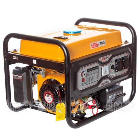 Бензогенератор RedVerg RD-G3500E 3.2 кВт в Москве