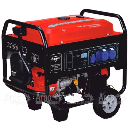 Бензогенератор Elitech БЭС 12500ЕАМК 9 кВт  в Москве