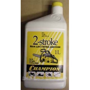 Присадка к топливу CHAMPION (полусинт.), JASO FC (1л)    в Москве