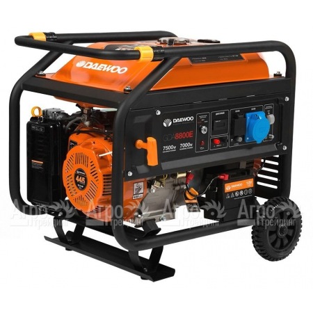 Бензогенератор Daewoo GDA 8800E 7 кВт  в Москве