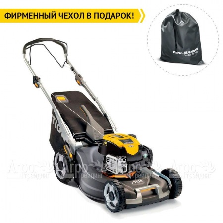 Газонокосилка бензиновая Stiga Twinclip 55 SB  в Москве