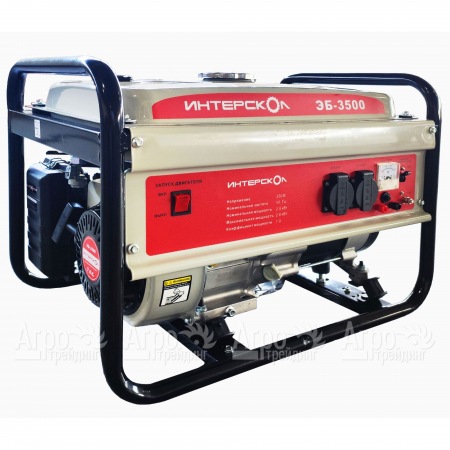 Бензогенератор Интерскол ЭБ-3500 2.5 кВт в Москве