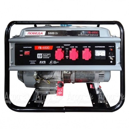 Бензогенератор Победа ГБ 6500 5 кВт в Москве