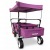 Тележка ручная Fuxtec CT-350P с навесом фиолетовая в Москве