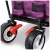 Тележка ручная Fuxtec CT-350P с навесом фиолетовая в Москве