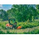 Садовый райдер Husqvarna P525D с кабиной 9678480-01 в Москве