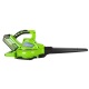 Воздуходувка аккумуляторная GreenWorks G-Max GD40BV 40V 280 км/ч (без батареи и зарядного устройства) в Москве