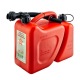 Канистра пластиковая комбинированная Звезда 5+2 л с заливным устройством в Москве